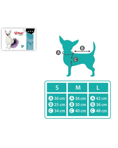 Princess Dog Costume Size S - Pink Tutu with Bows - Elegant Party Accessory
